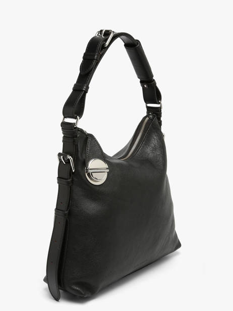 Schoudertas Vintage Leder Paul marius Zwart vintage ELLIOTHB ander zicht 2